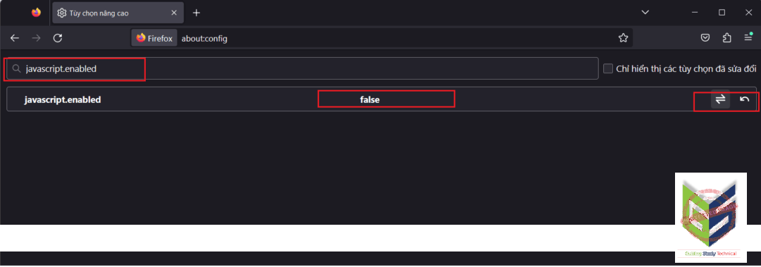 Cách Tắt Javascript Trên Firefox
