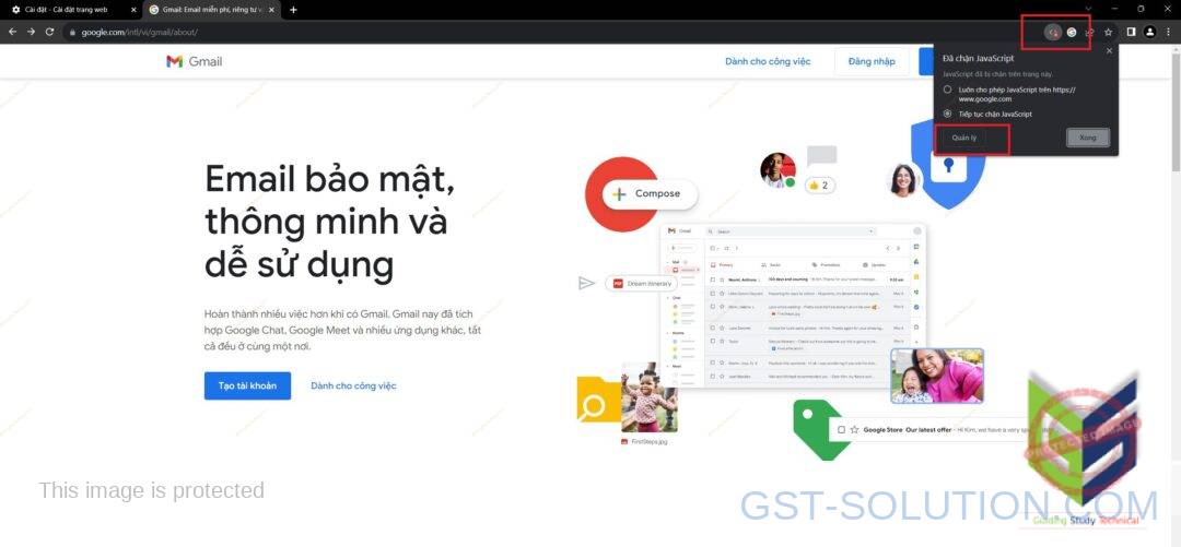 Cách Tắt Javascript Trong Google Chrome