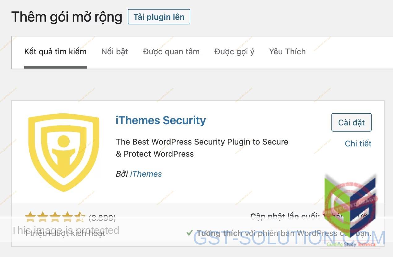 Tắt Xmlrpc Trên Wordpress Bằng Plugin Ithemes Security.